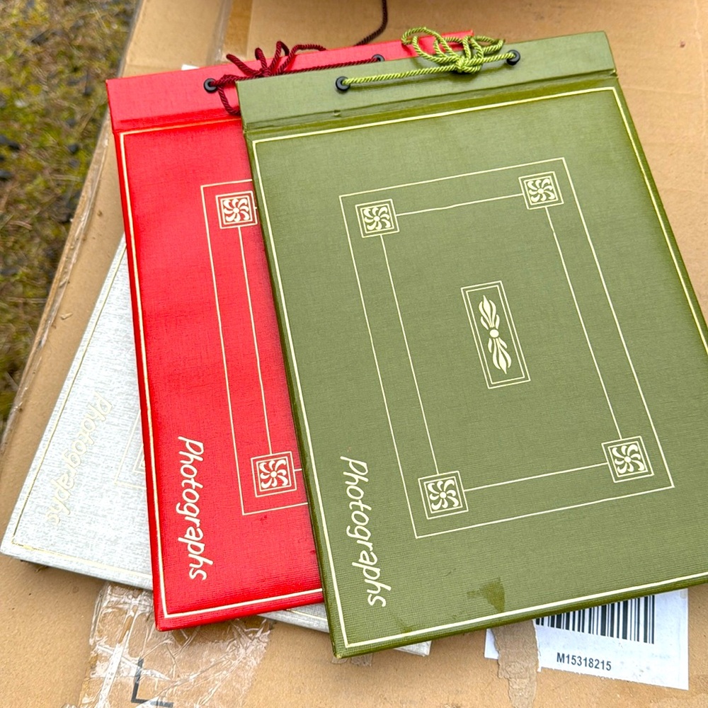 Vintage photo albums